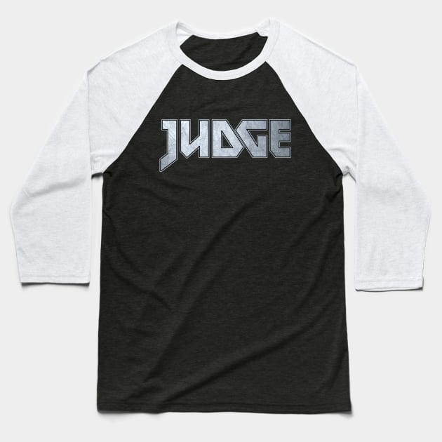 Judge Baseball T-Shirt by KubikoBakhar